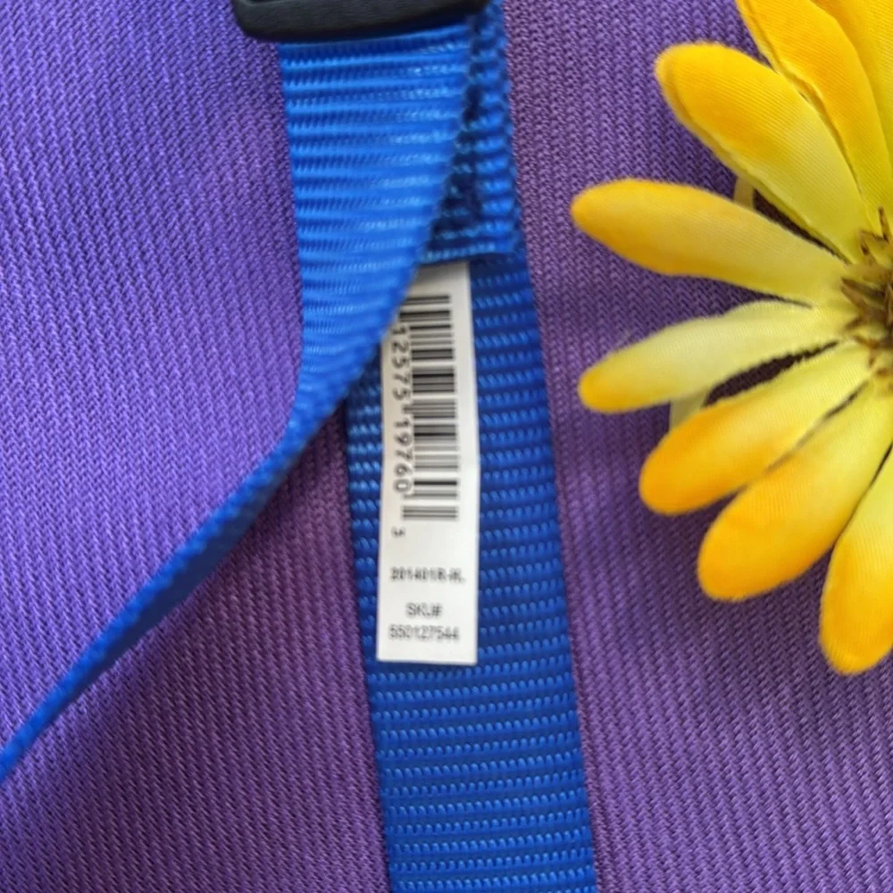 🐕 PetWear; BNWT! Cobalt Blue Lg. (Labrador, Boxer) Dog Leash; 1” x 15” x 26.”